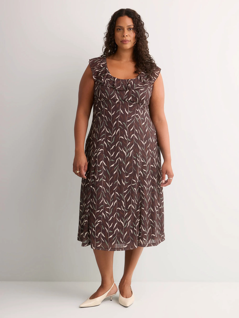 CHOCOLATE PLUM PRINTED