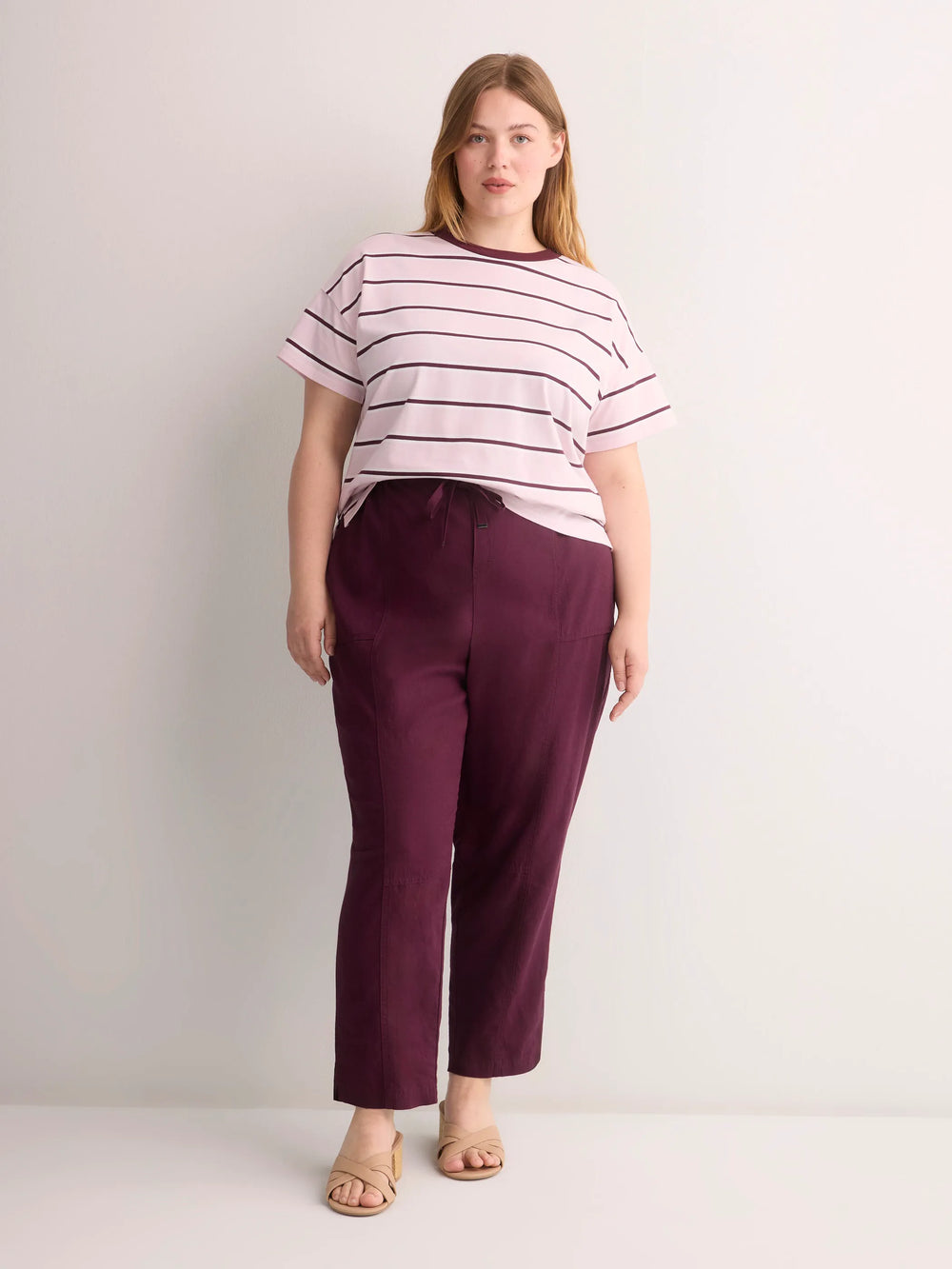 Bright White stripes