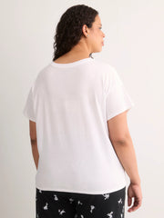 BRIGHT WHITE PRINTED