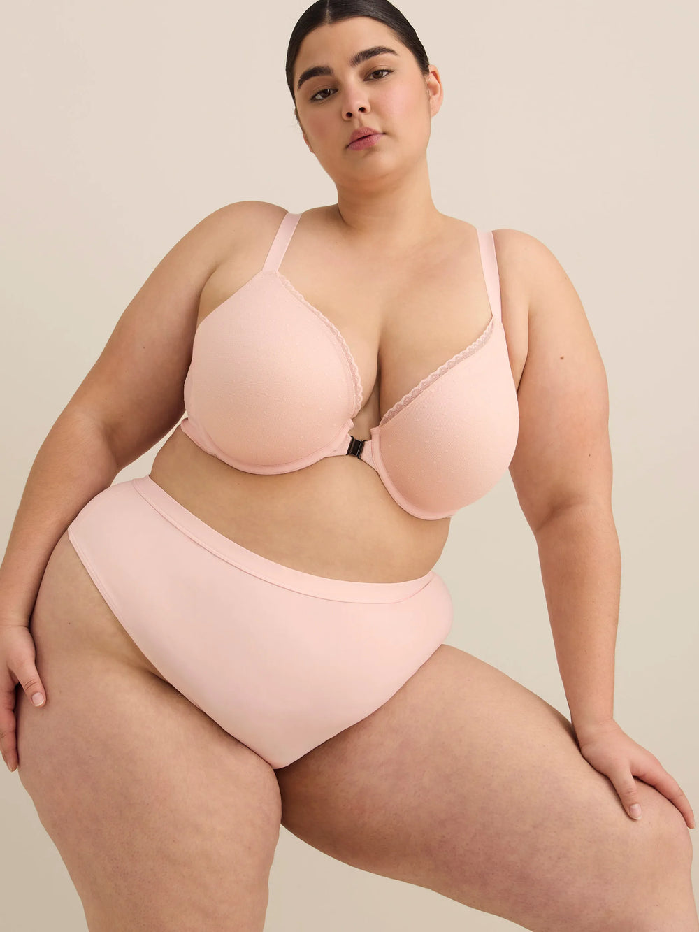Veiled pink