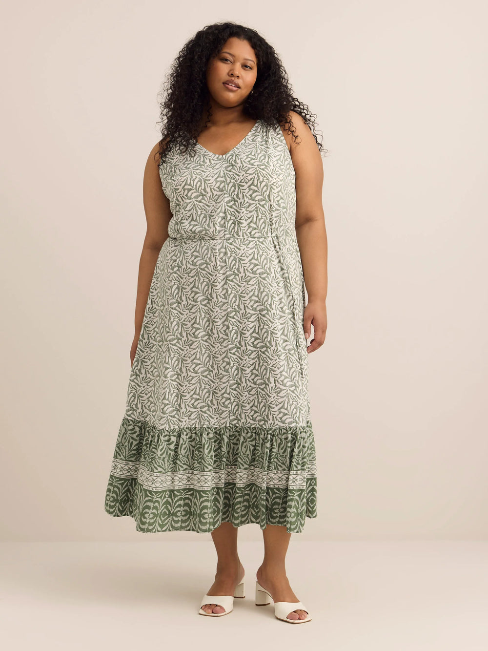 Vinyard green printed