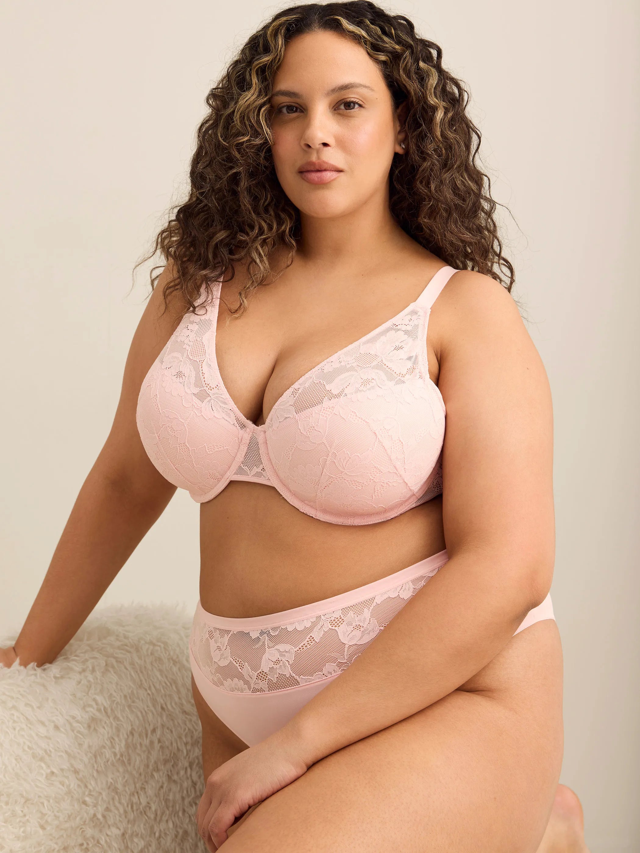 Veiled pink