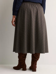BROWN PLAID
