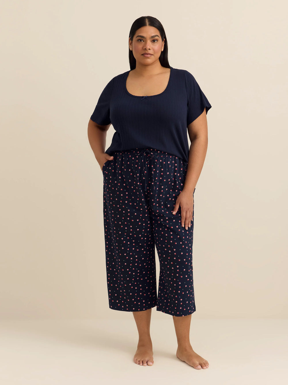 Maritime blue printed