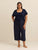 Maritime blue printed