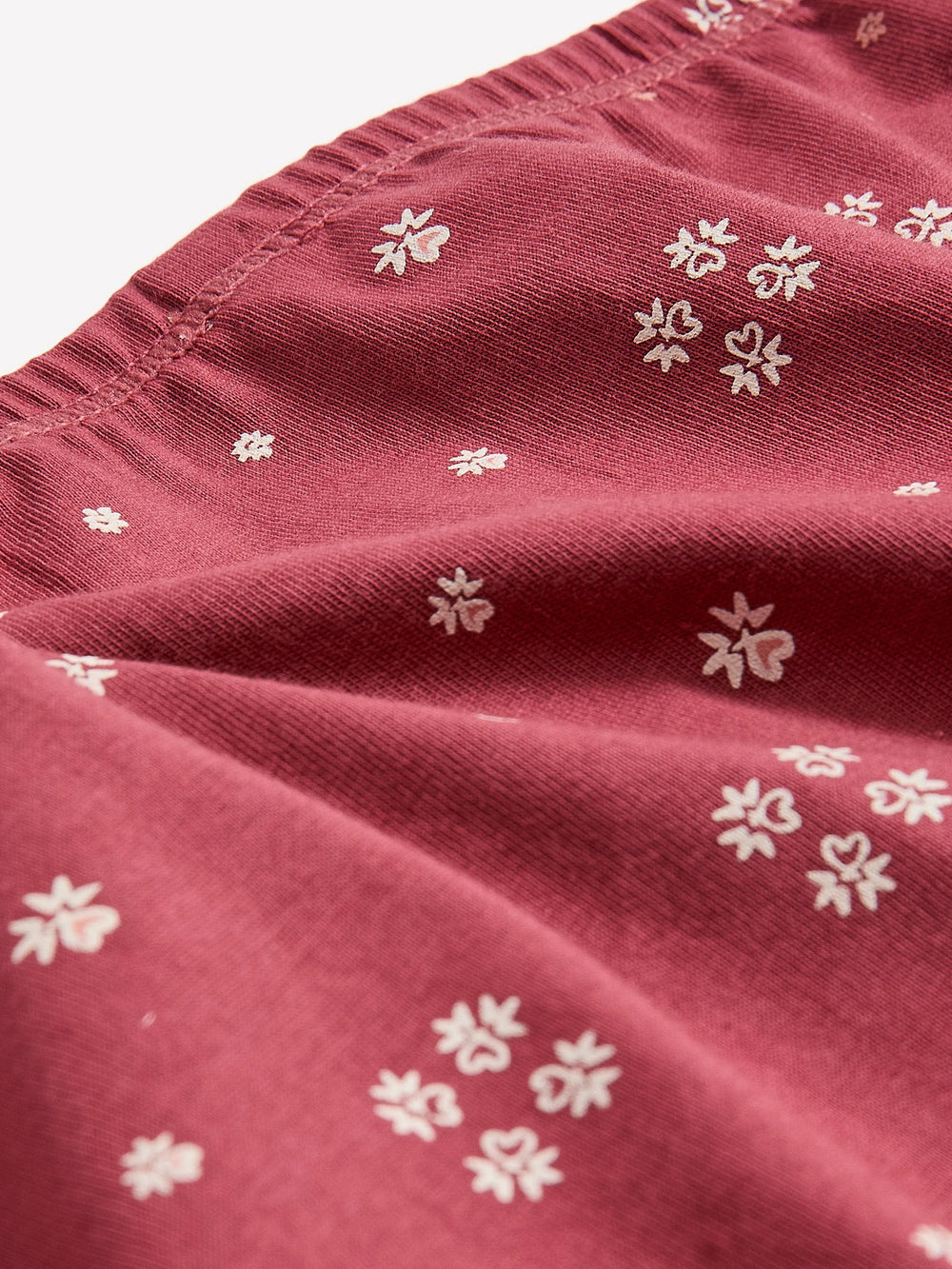 EARTH RED PRINTED