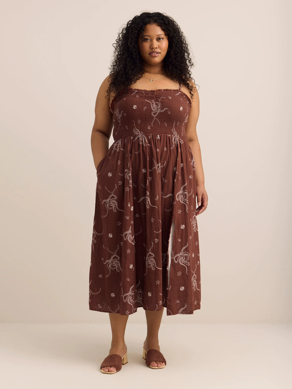 Cherry mohogany printed