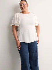 Dark medium blue denim