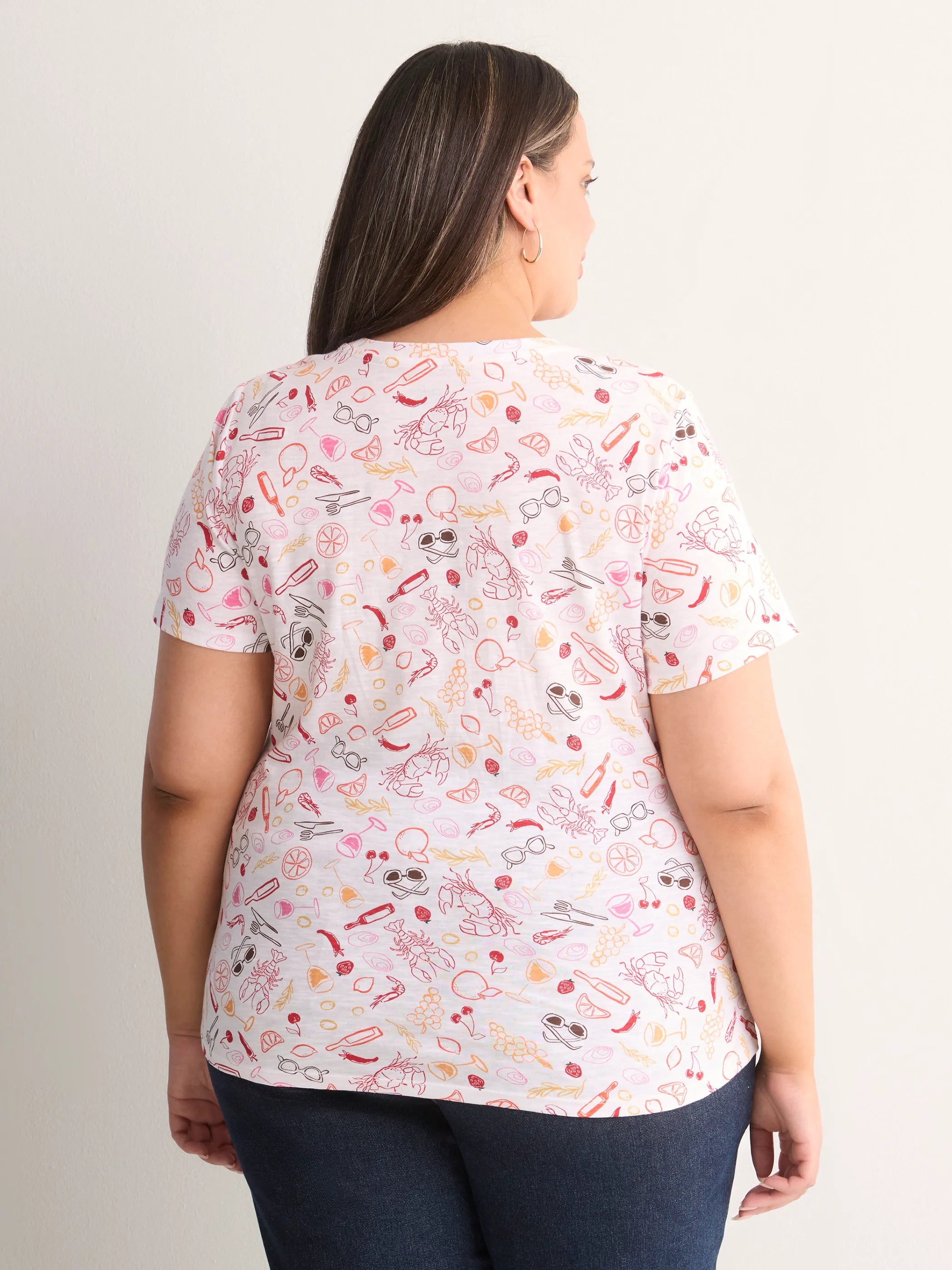 BRIGHT WHITE PRINTED