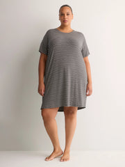 GREY WHITE STRIPES