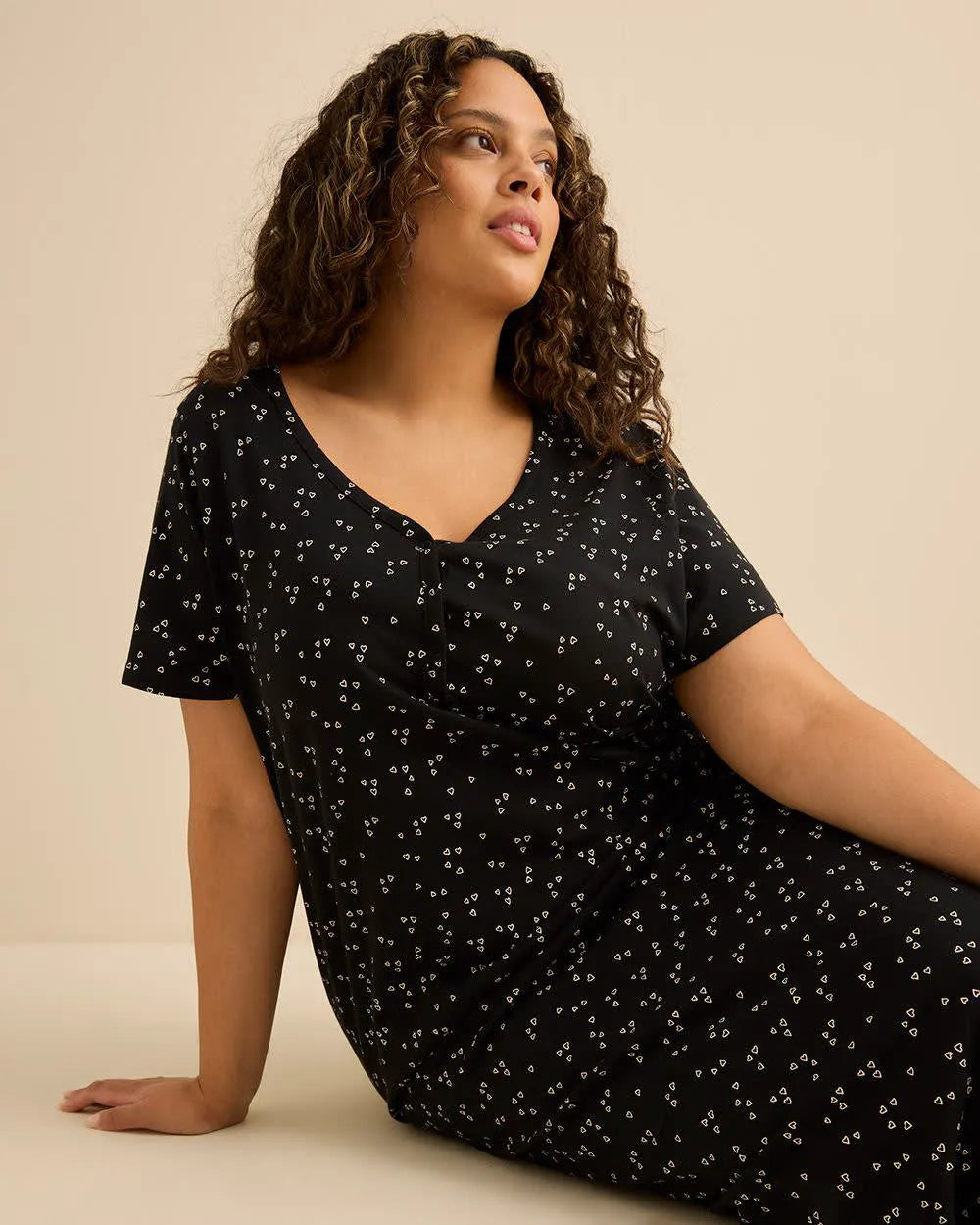Black printed