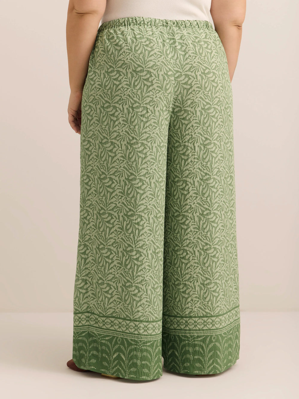 Vinyard green printed