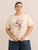 White swan printed