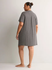 GREY WHITE STRIPES
