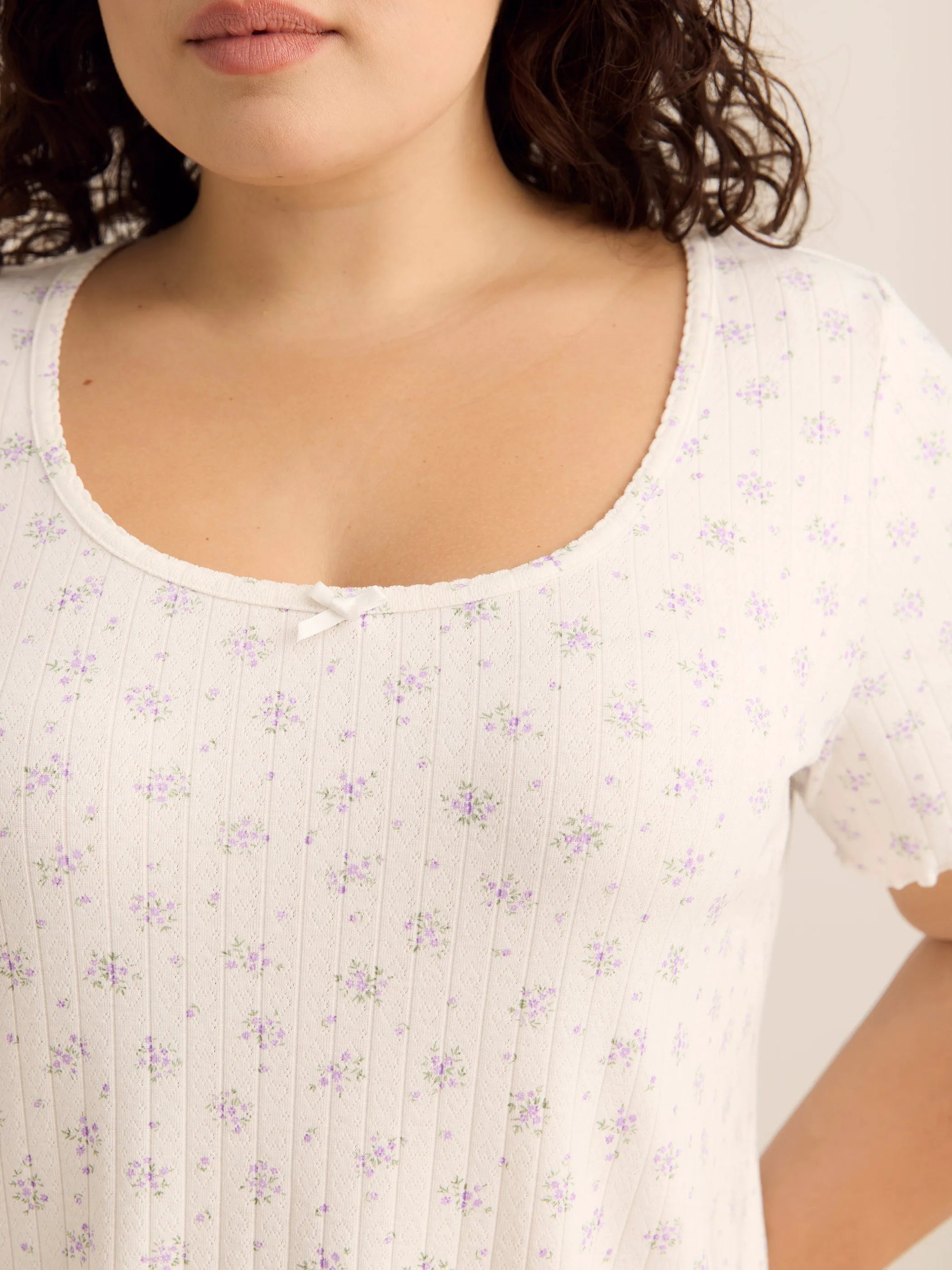Snow white printed