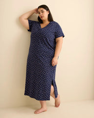 Maritime blue printed