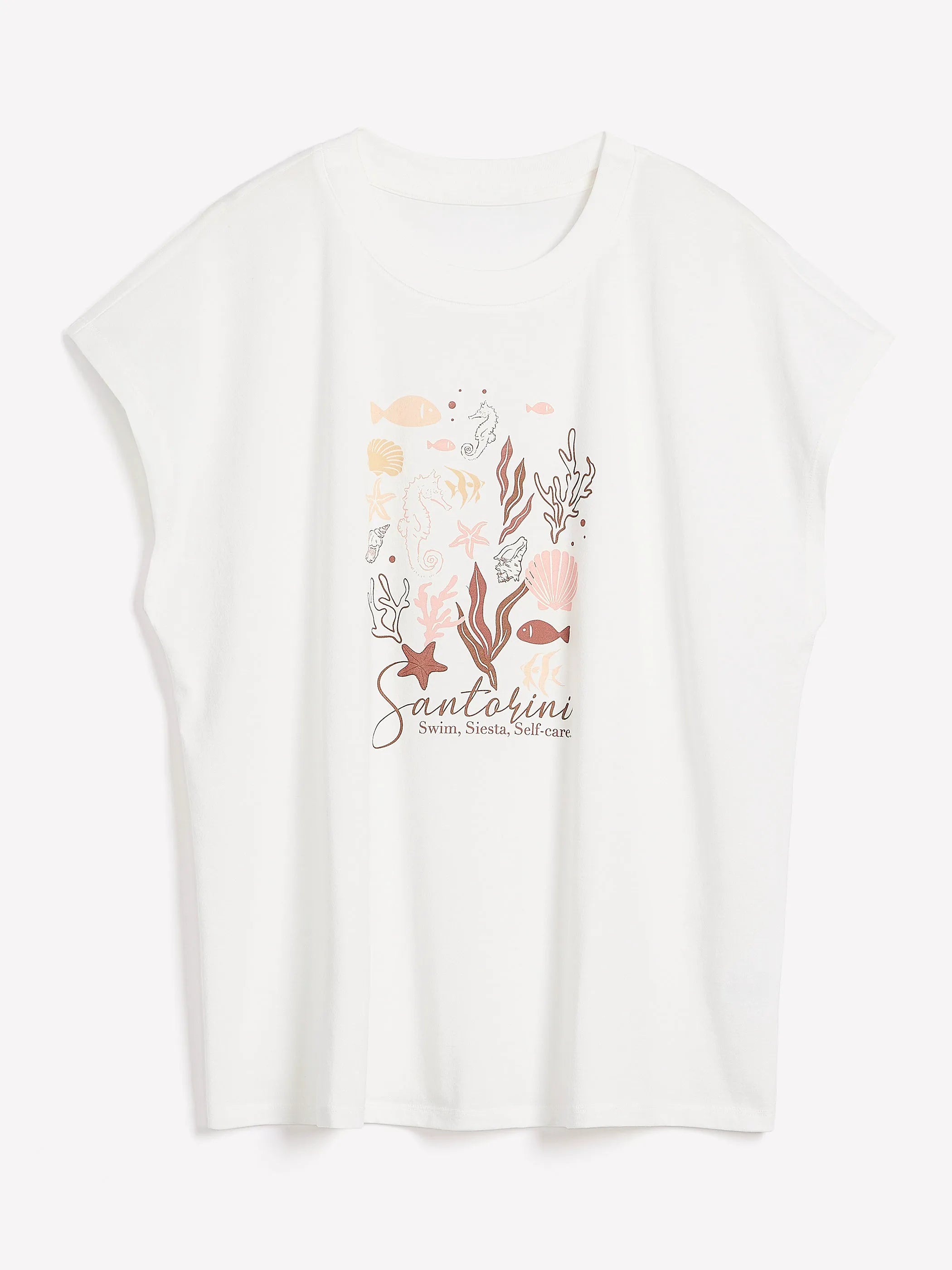 Snow white printed