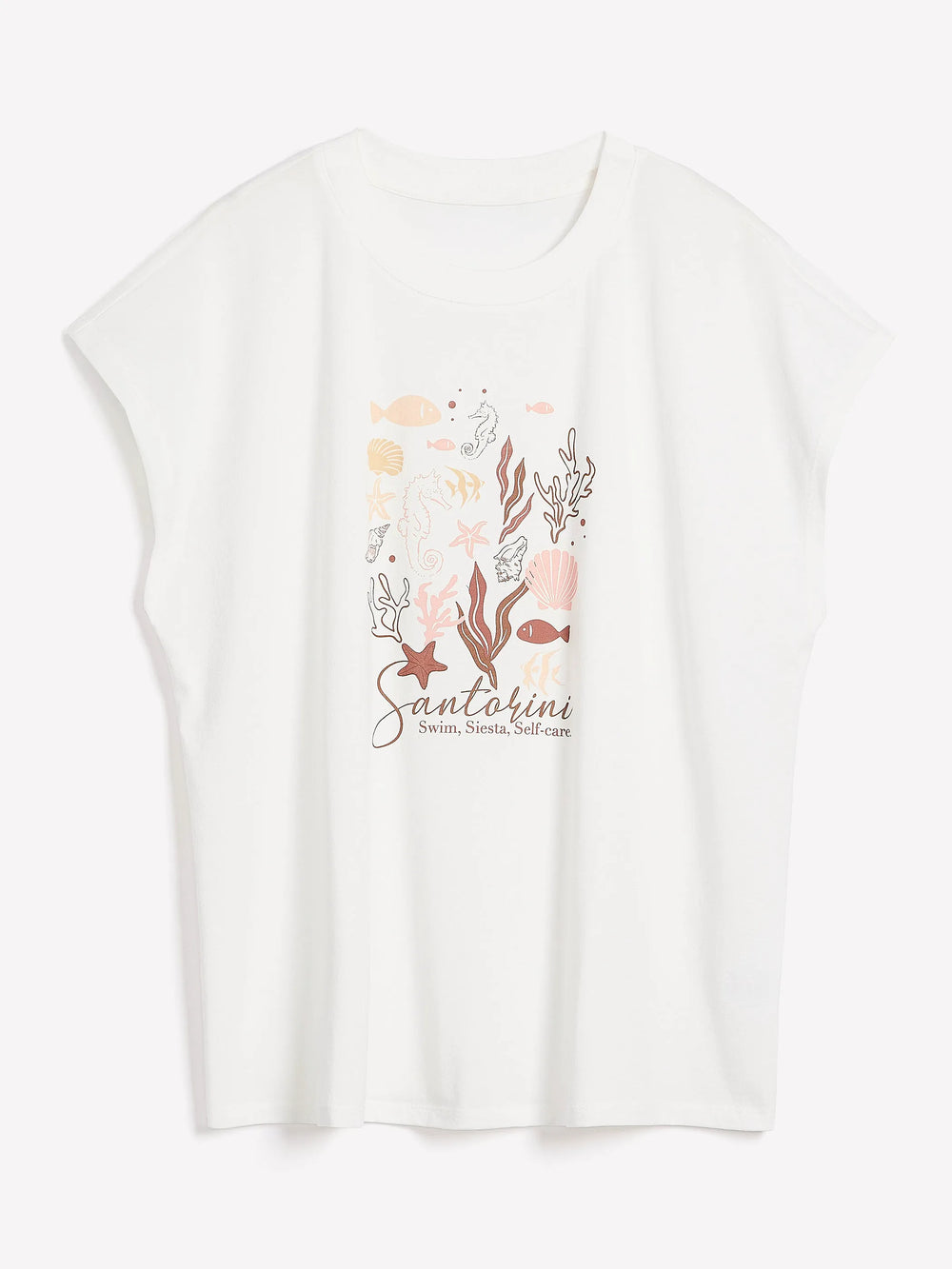 Snow white printed