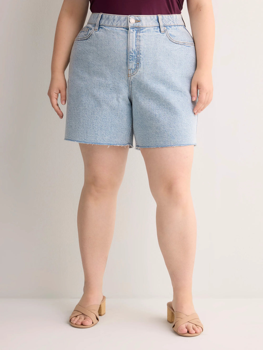 Medium light blue denim