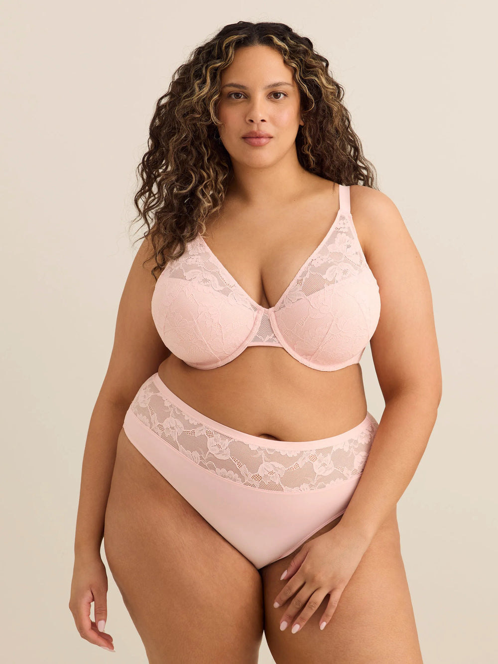 Veiled pink