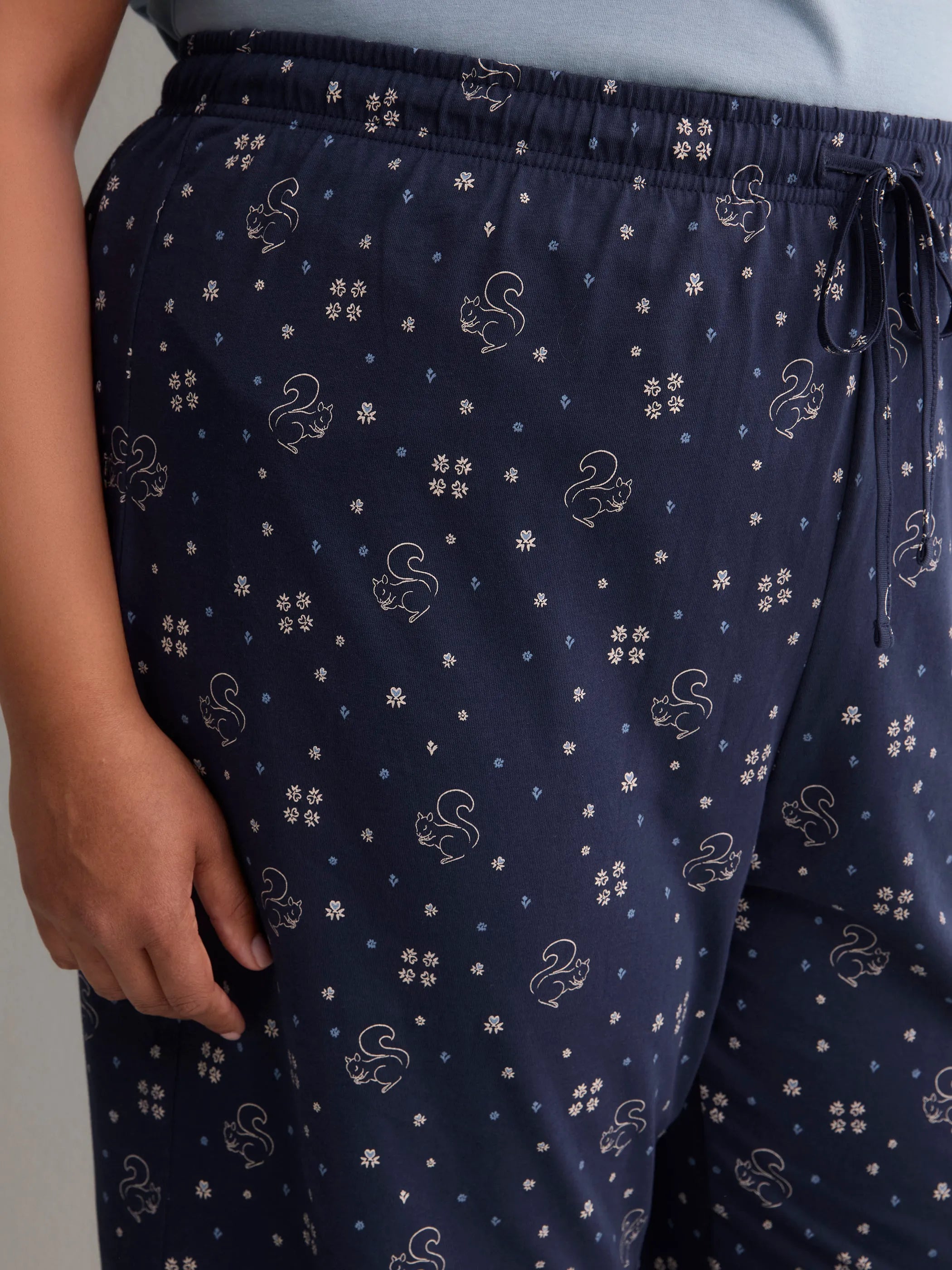 MARITIME BLUE PRINTED