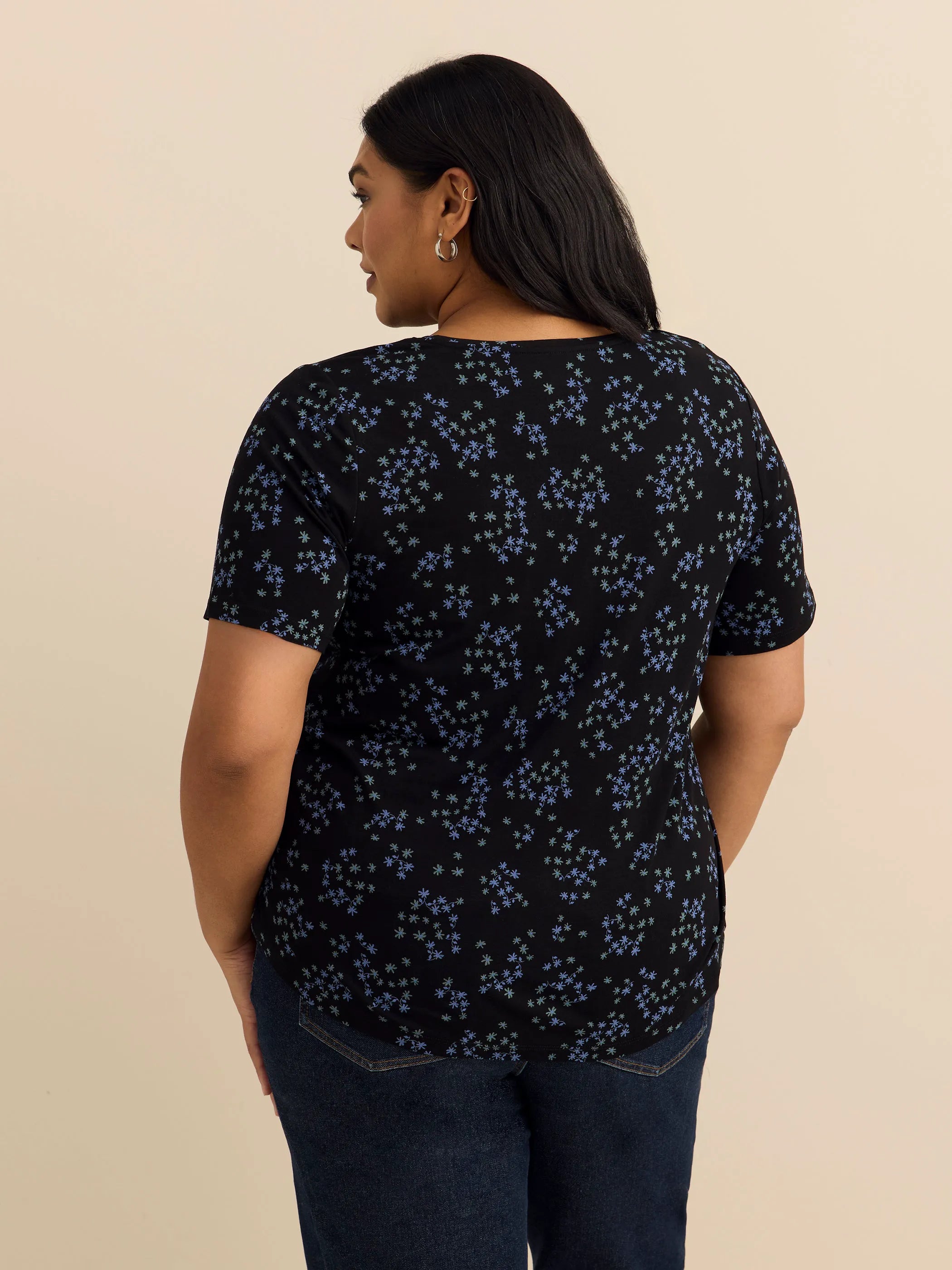 Black printed
