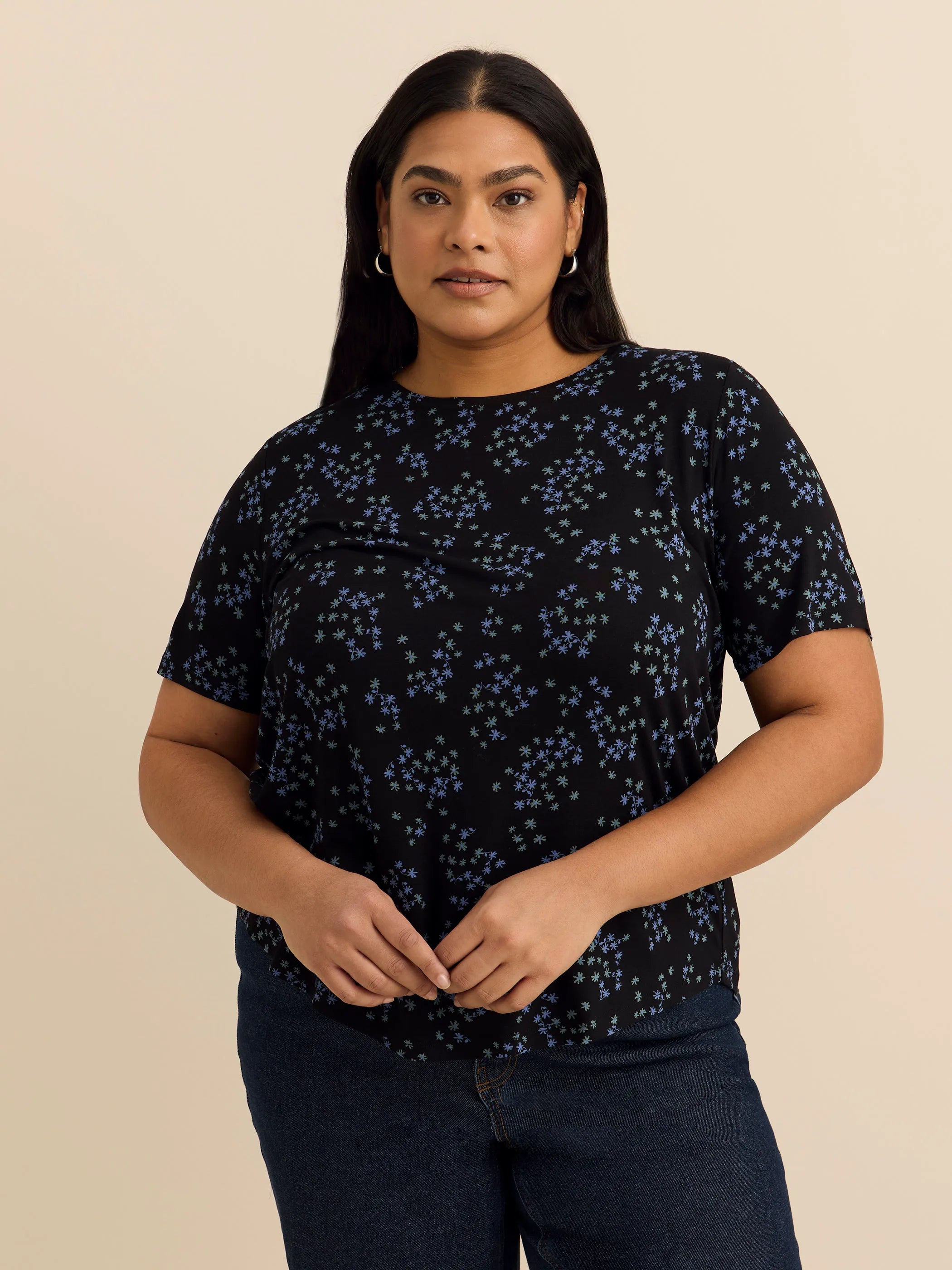 Black printed