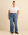 Dark medium blue denim