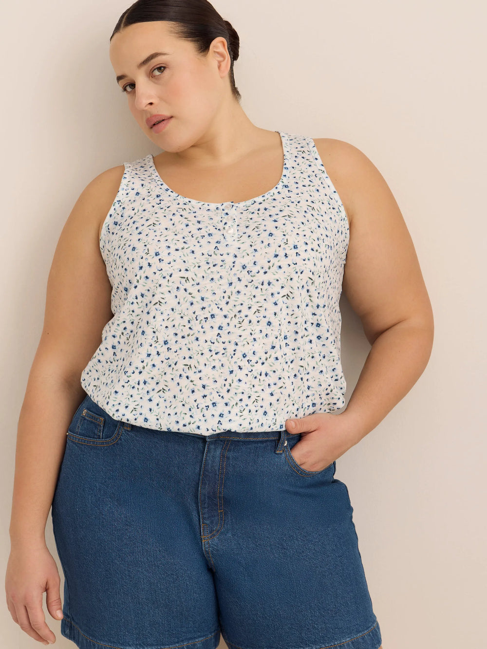Medium blue denim