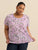 Purple printed