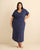 Maritime blue printed