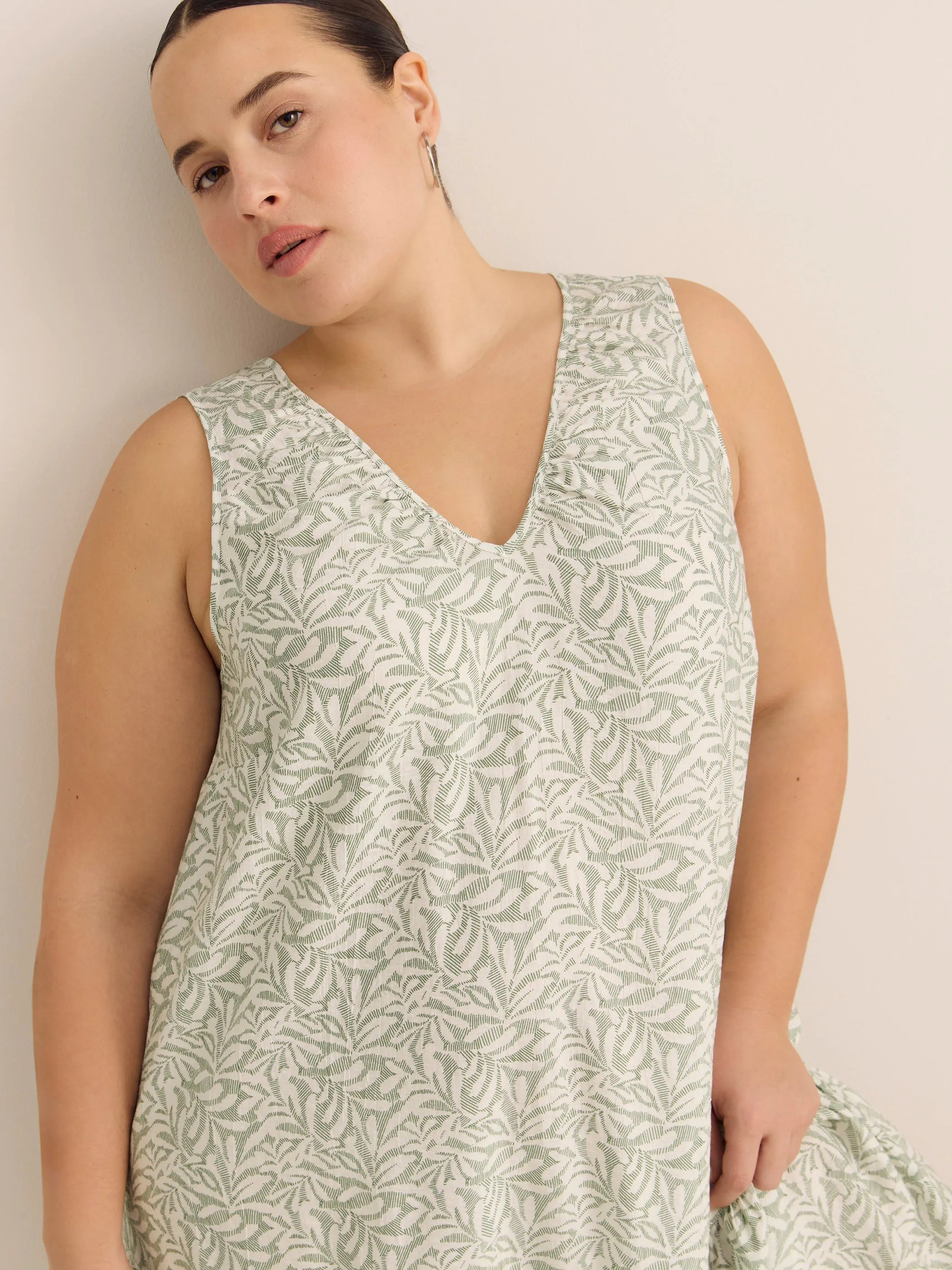 Vinyard green printed