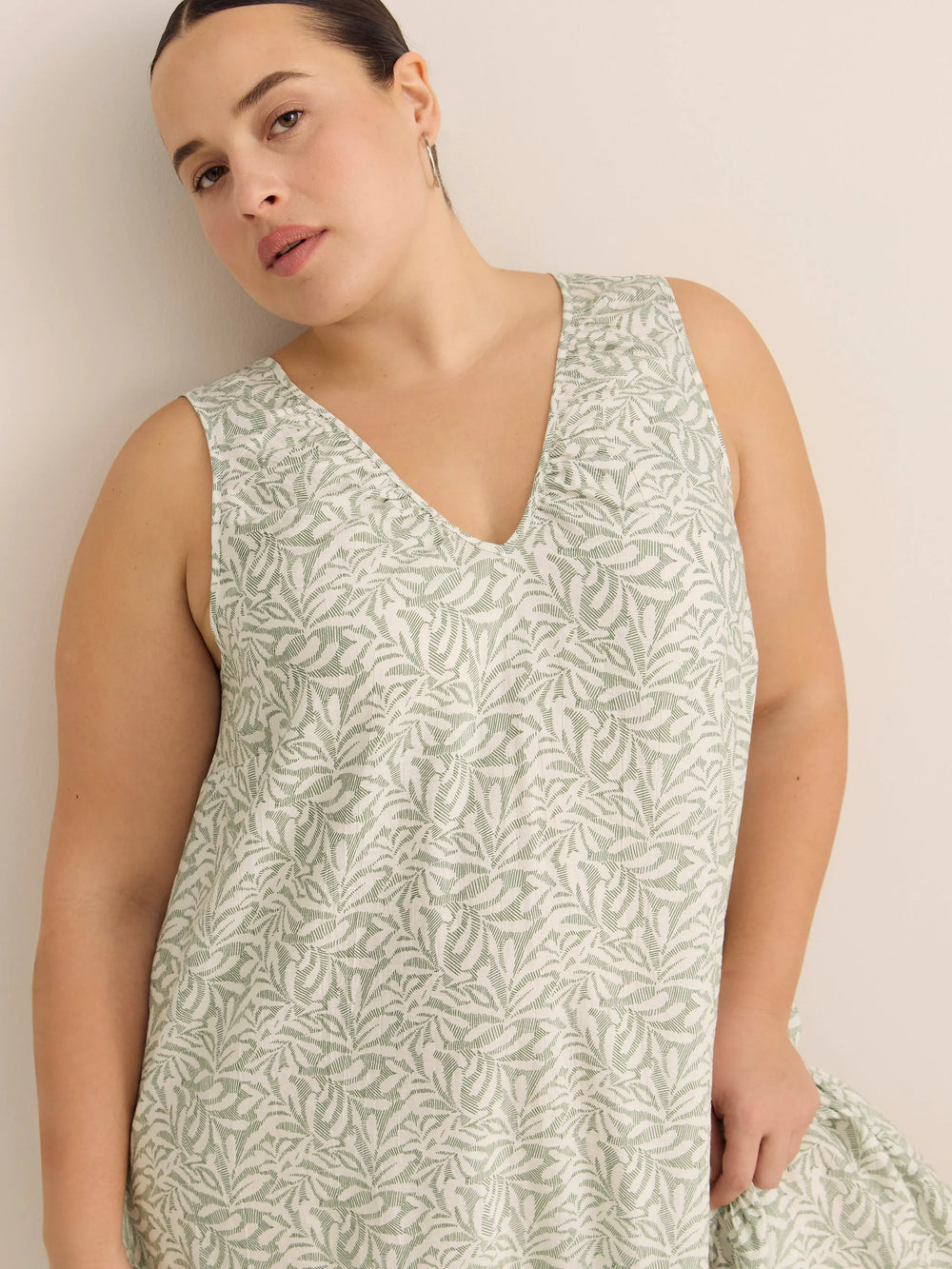 Vinyard green printed