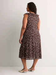 CHOCOLATE PLUM PRINTED