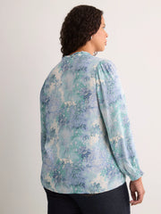 MINERAL BLUE PRINTED