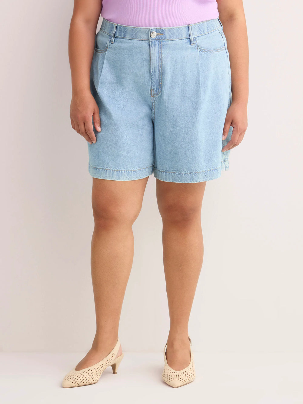 Light medium blue denim