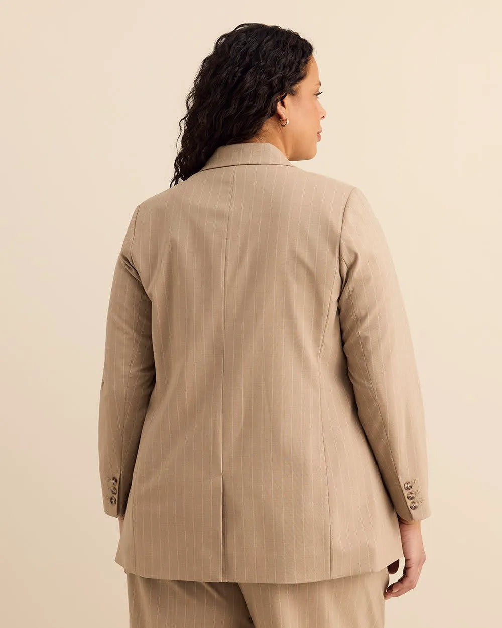 Almond pinstripe