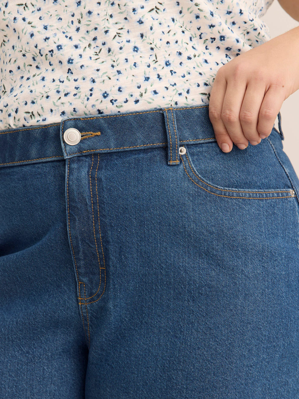 Medium blue denim