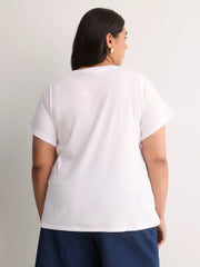 BRIGHT WHITE PRINTED