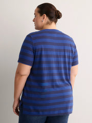 MAZARINE BLUE STRIPE