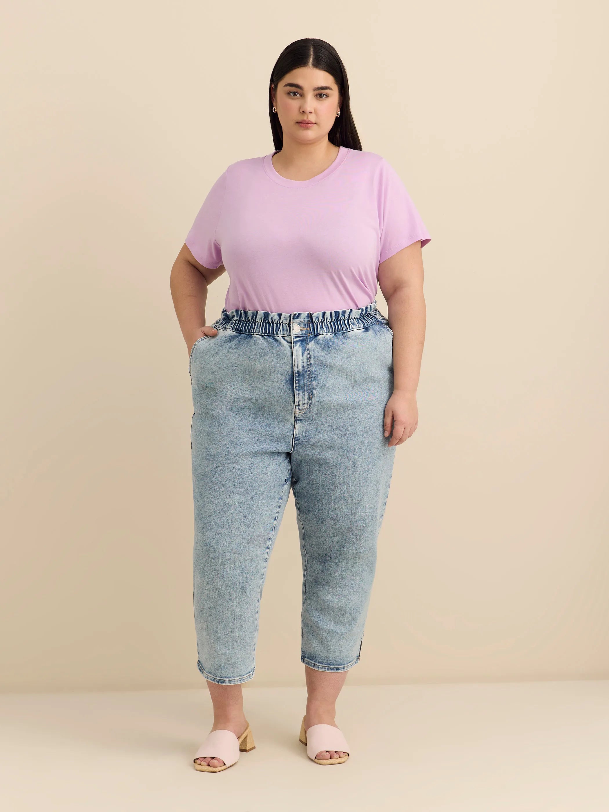 Ultra light blue denim