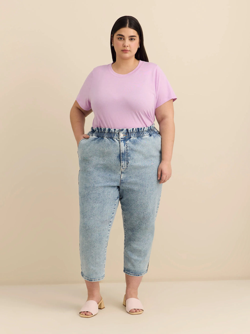 Ultra light blue denim