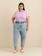 Ultra light blue denim