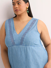 Medium blue denim