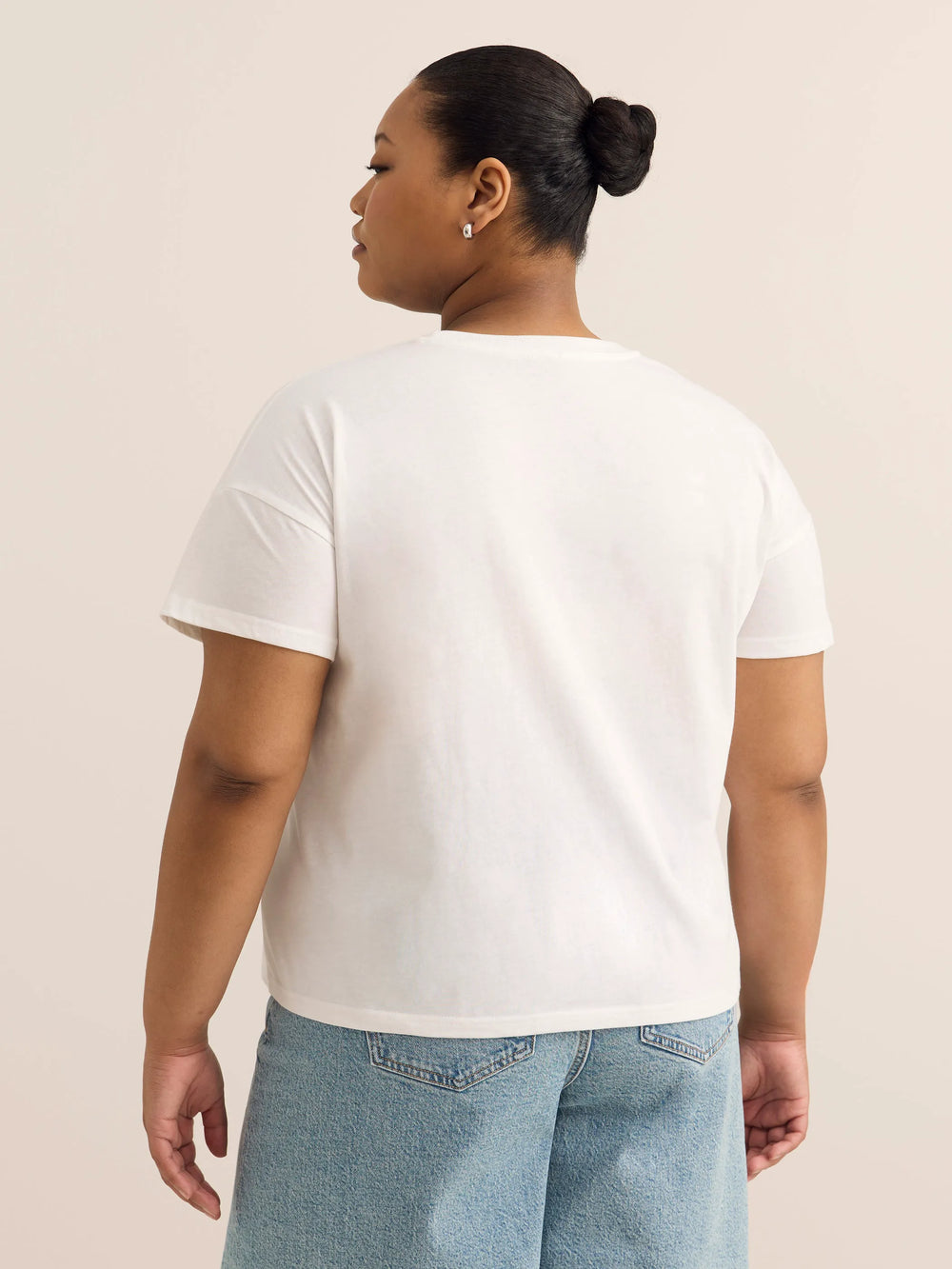 White printed
