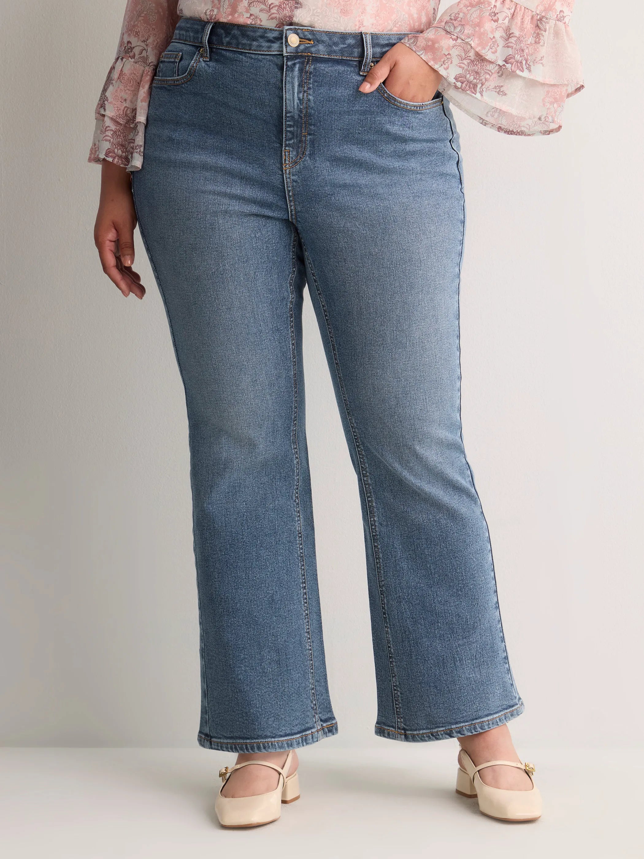 MEDIUM DARK BLUE DENIM