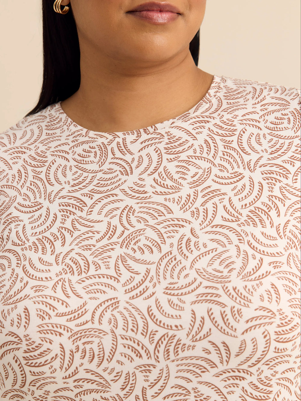 Snow white printed