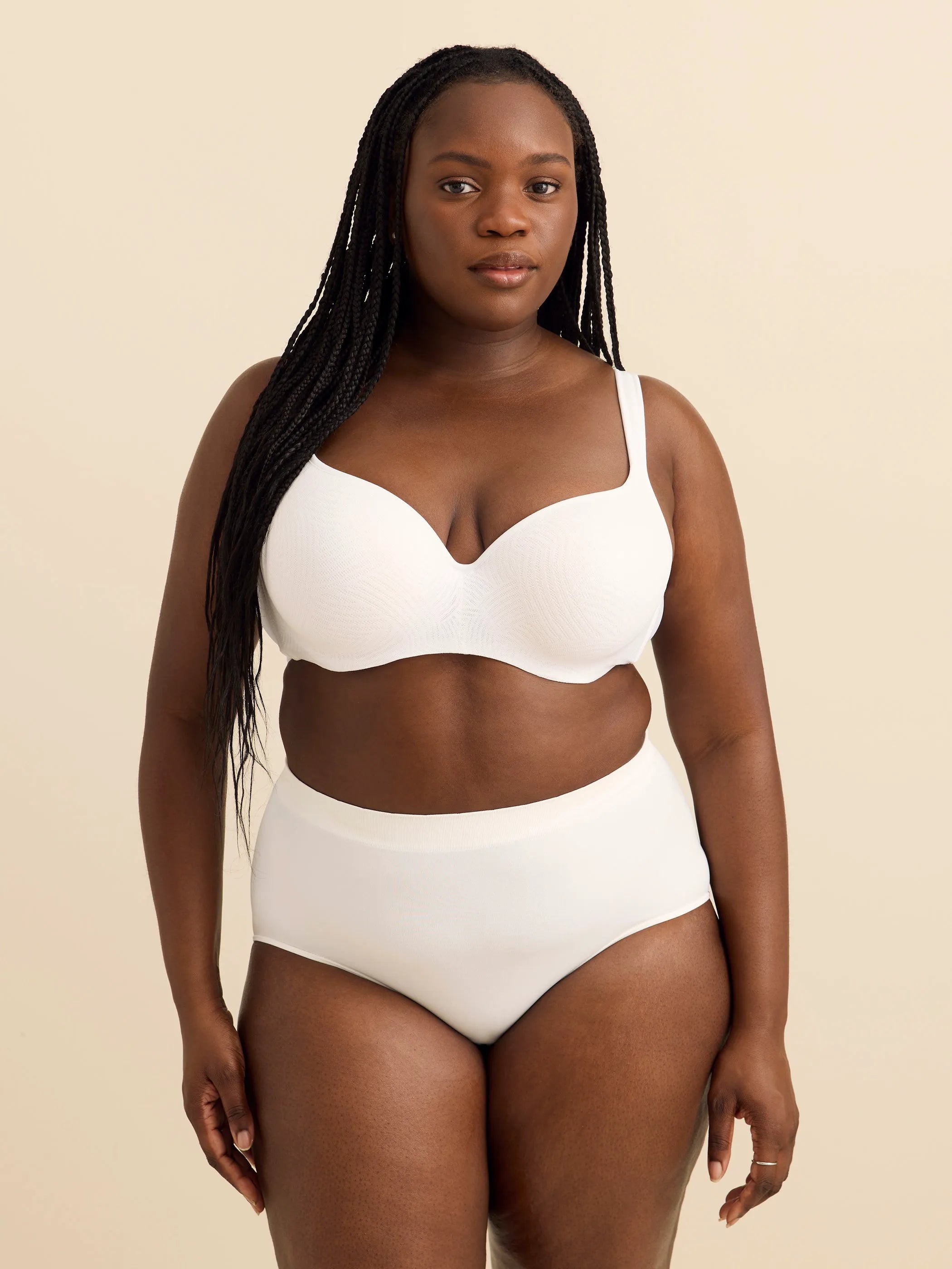 Bright white