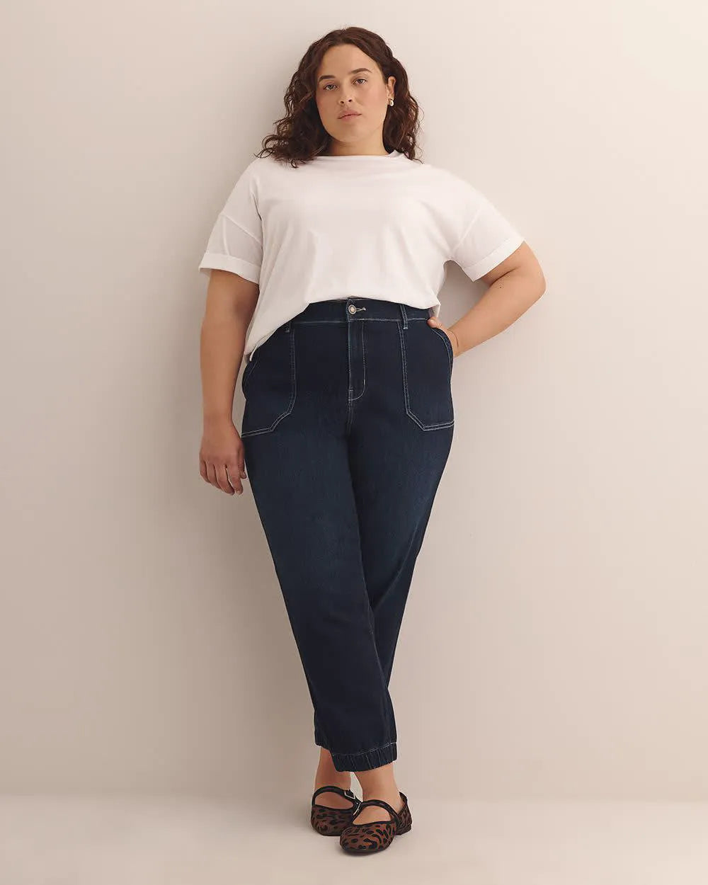 Dark denim